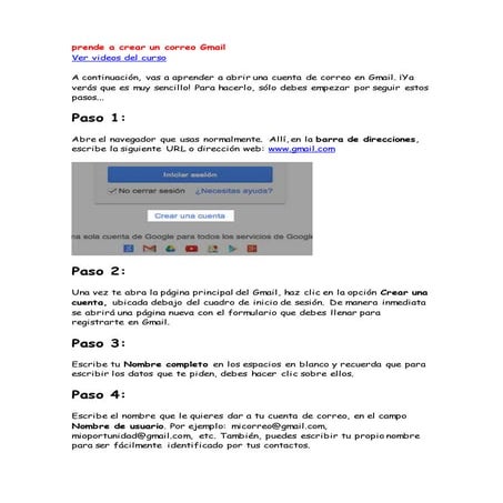 GUÍA PARA CREAR UNA CUENTA DE CORREO EN GMAIL.pptx