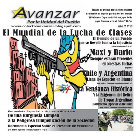 Prensa Avanzar Nº13