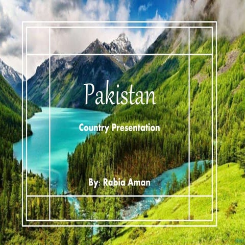 Prentation  _ Pakistan-country presentation