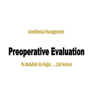 Preoperative Procedures By Dr Ali 2 Pptx