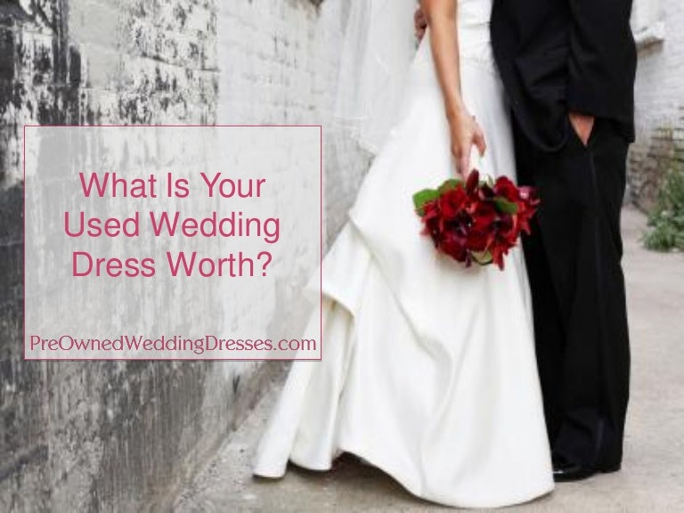 wedding dress used sell