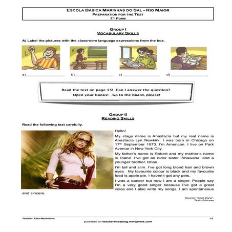 Preparation for 1st test 7th_October