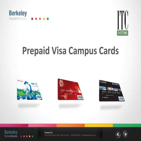 What is a Prepaid Visa Campus Card?