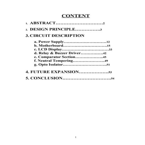 Pre paid energy meter