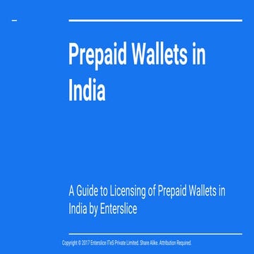 Prepaid wallet license | PDF