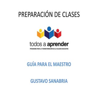Preparación de clases castellano