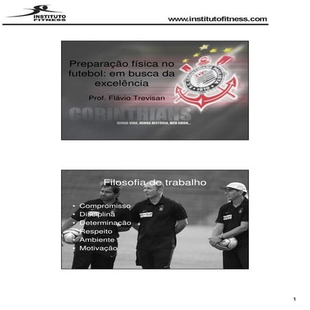 Preparação Física no Futebol - Em Busca da Excelência