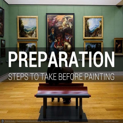 Preparation Before Painting