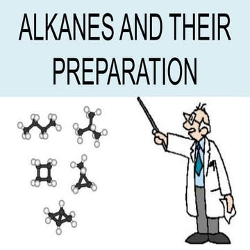 Preparation of alkanes class 11-HYDROCARBONS (PART 1)