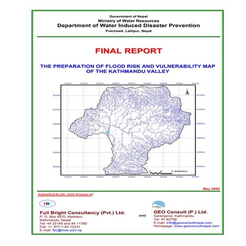 Preparation of flood risk and vulnerability map final report ktm sept ...