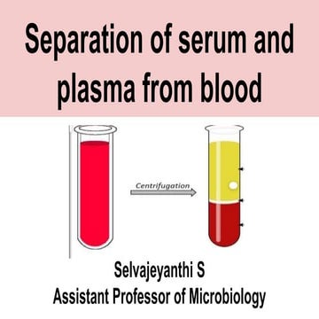 Preparation of serum and plasma .pptx
