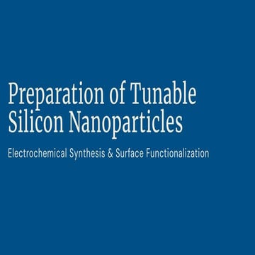 Preparation of Tunable Silicon Nanoparticles.pdf