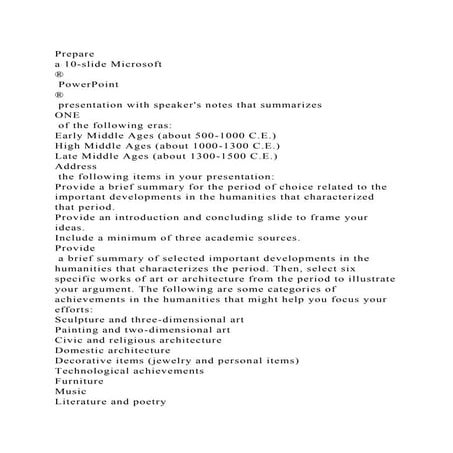 Prepare a 10-slide Microsoft® PowerPoint® presentation wit.docx
