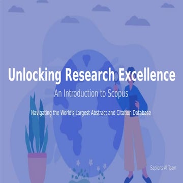 Prepare a PowerPoint presentation on Scopus (1).pptx