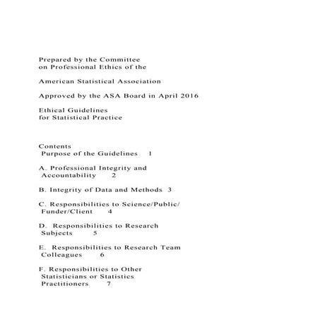 Declaration ethics | PDF