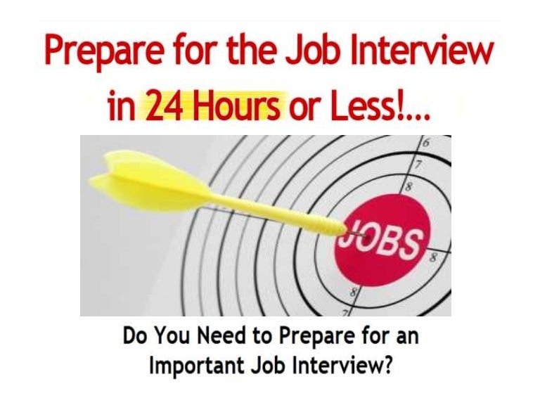 how to prepare for a first job interview