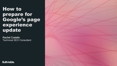 How to prepare for Google's page experience update