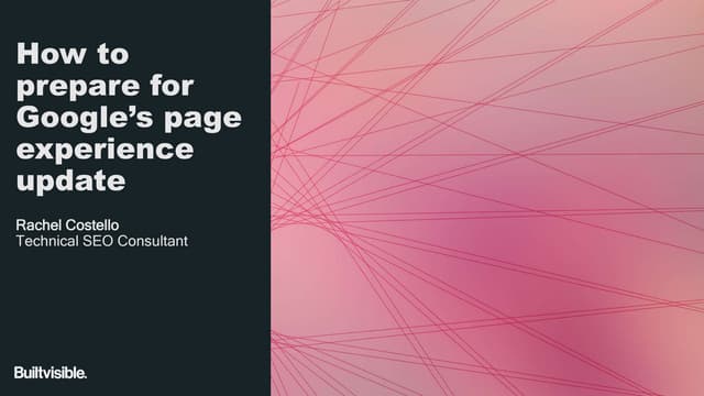 How to prepare for Google's page experience update