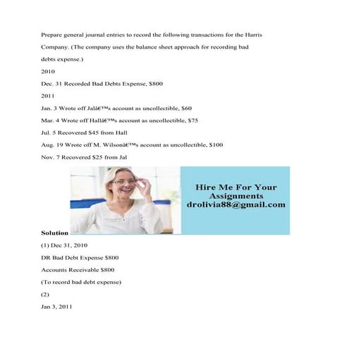 Prepare general journal entries to record the following transactions f.docx