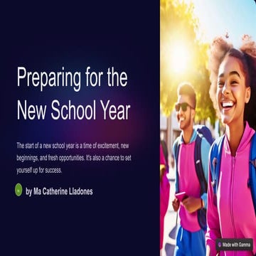 Preparing-for-the-New-School-Year  .pptx