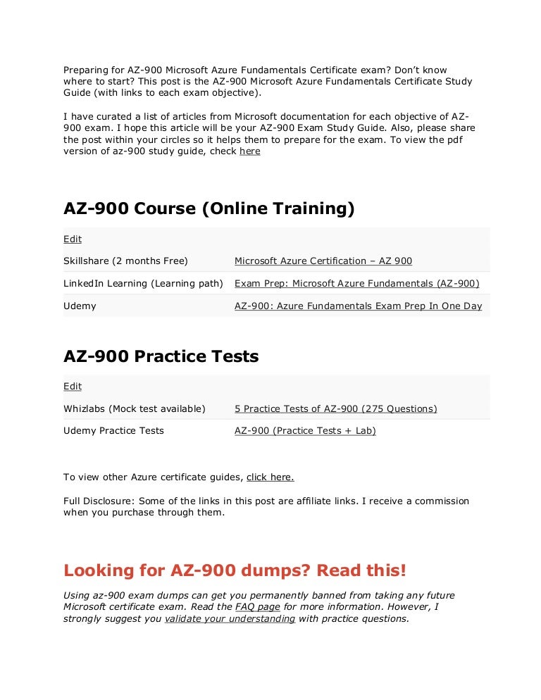 AZ-900 Testengine