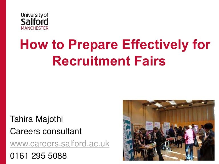 How to Prepare Effectively for Recruitment Fairs