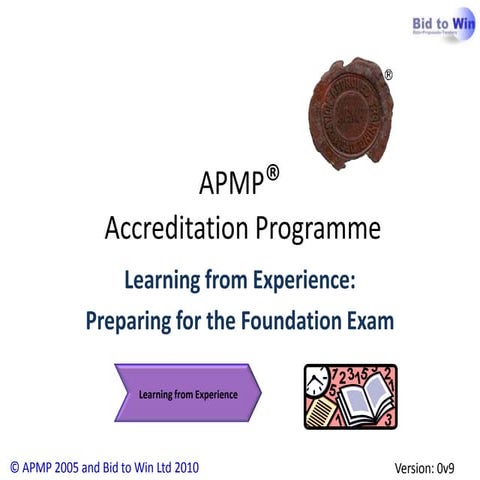 APMP Foundation: Preparing for the APMP Foundation Exam