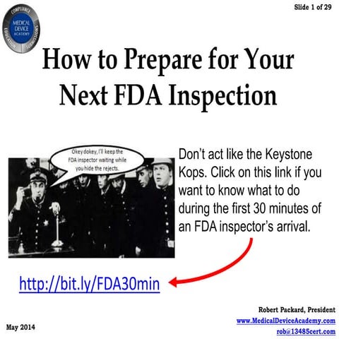 Preparing for your next FDA Inspection D3.pptx