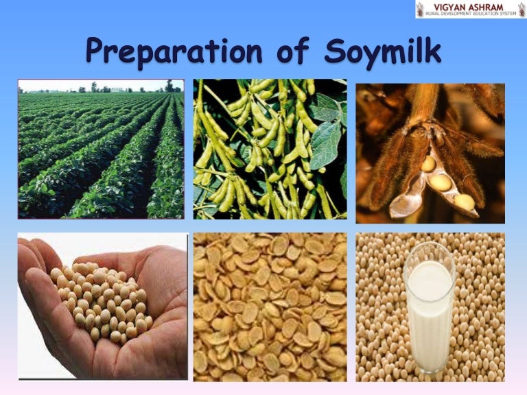 Preparing soymilk