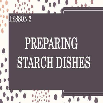 Accompaniments & Garnishes | PPTX