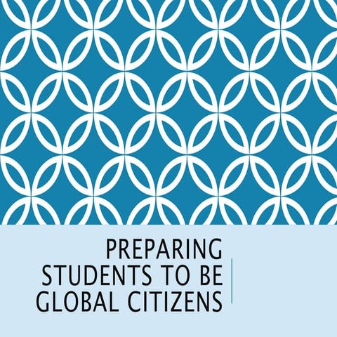 Preparing students to be global citizens