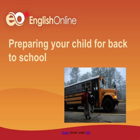 Preparing your child for back to school mb