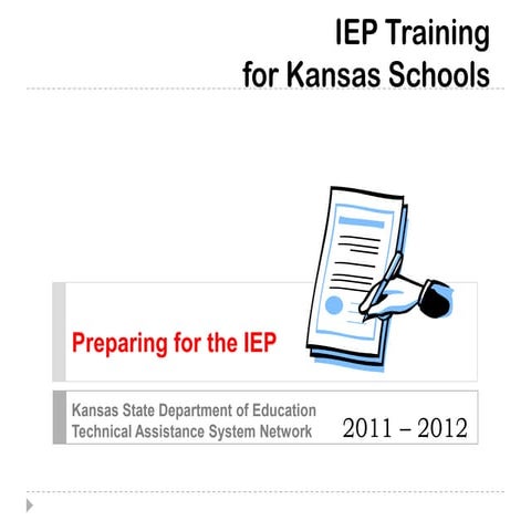 Preparing for the IEP