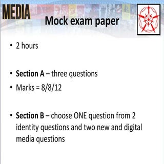Prep for mock exam 2