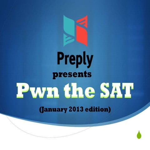 Pwn the SAT