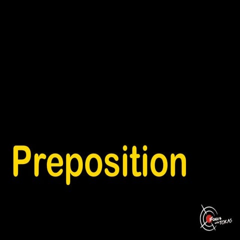 Preposition