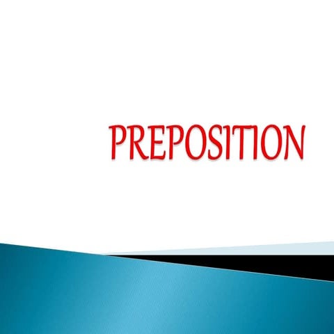 Preposition