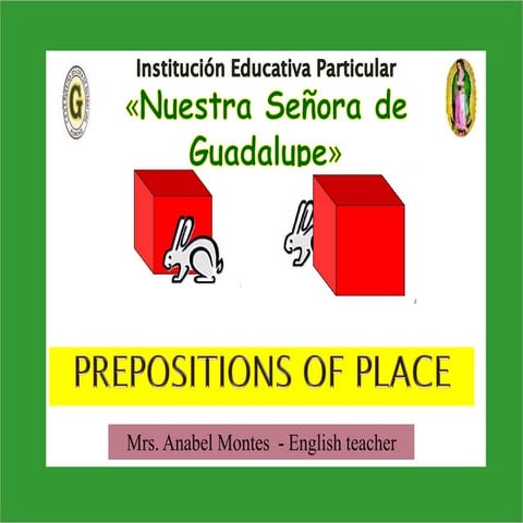 Preposition of place 4to