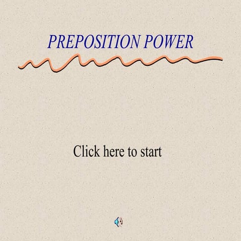 Preposition power mini