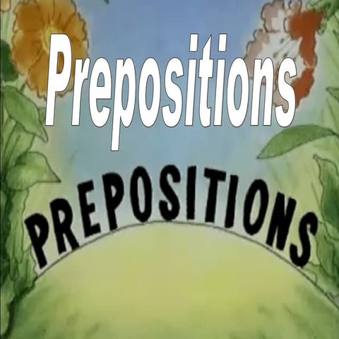 Prepositions