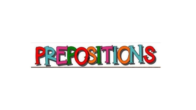 Prepositions of noun/pronoun and phrases in english grammer.