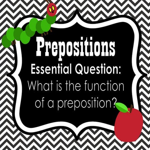 Prepositions powerpoint
