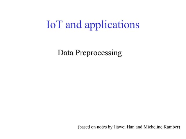 Preprocessing.ppt