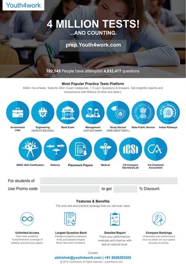 Youth4work Prep Tests