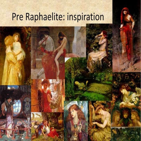 Pre raphaelite | PDF
