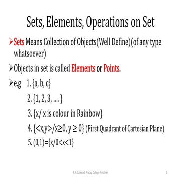 Prerequisite for metric space