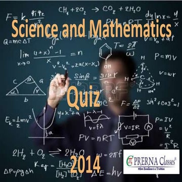 Prerna Quiz 2014