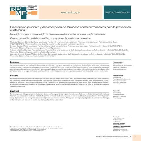 Prescripcion prudente