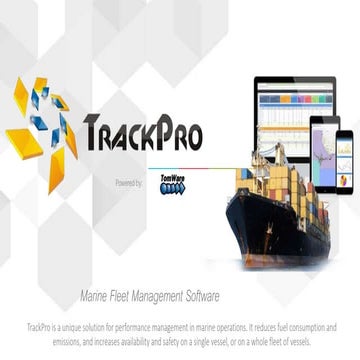 Marine Fleet Management Software | PPTX