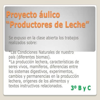 Clase abierta 3°B y 3°C